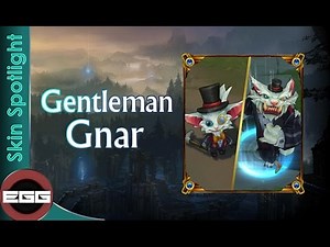 Gentleman Gnar Skin Spotlight - League of Legends Skin Review [HD]