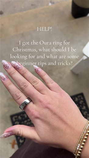Taking any and all advice!!! I am SO excited! 🤍 @ouraring #ouraring #oura #health #ouraring4