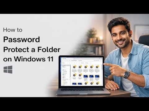 how to set password in folder in windows 11