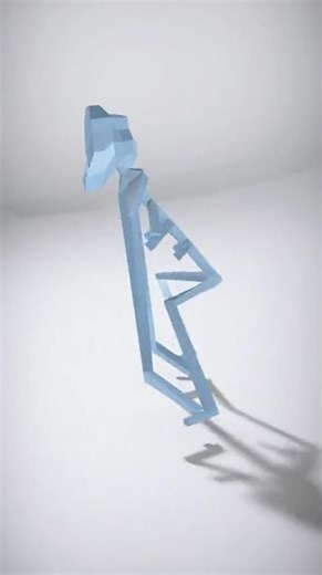 Stylized Alien Creature with Long Limbs - AI Rigged 3D Character