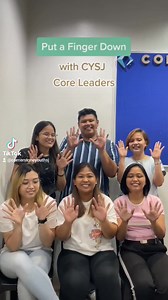20 reactions | Lezzgaaaur!  Our leaders tried the Put a Finger Down Challenge! You can duet or stitch this video in our Tiktok account!  | Cornerstone Youth - San Jose del Monte | Facebook