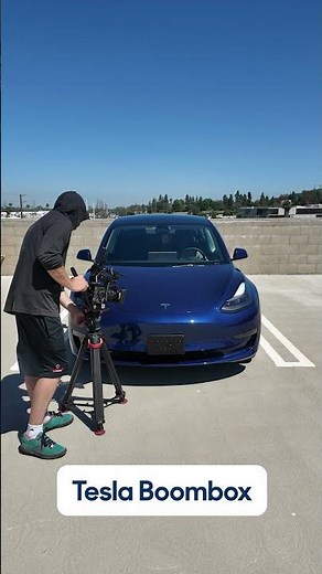 Boombox: Tesla's Funnest Feature!