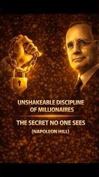 Unbreakable Discipline of Millionaires: The Secret No One Sees