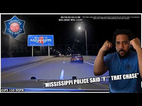 Perfect Chase | Camaro SS doing 150MPH hits MISSISSIPPI State Line, forcing ASP to TERM Chase!