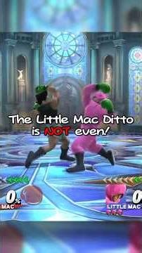 The Little Mac Ditto is NOT Even #smashbros #supersmashbros #littlemac