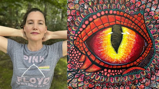 **Transformational Soul Art Story...** Jen Rinehart Blumenthal transformed years of stuck energy into wild creative flow and business clarity! Despite having only taken one art class in 6th grade, the Soul Art Certification unlocked her inner artist and meaningful purpose. Now, her art guides her life and business in powerful ways. Experience the transformational potency of the Soul Art Certification and become fully expressed yourself. Sign up for the Soul Art Certification today: https://www.s