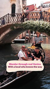 Hop on a gondola and float through Venice’s canals with locals who know all the hidden gems and stories. Gorgeous views, charming bridges, and pure magic! 🛶 Explore Venice like a local and get the best gondola ride experience. 🔗 Tap the link in our bio! #venice #italy #citytour #withlocals #tourguide #travel #tour | Withlocals