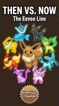 Then vs Now | Eevee Line — 8 Evolutions, 30 Years, and the Story Isn't Over