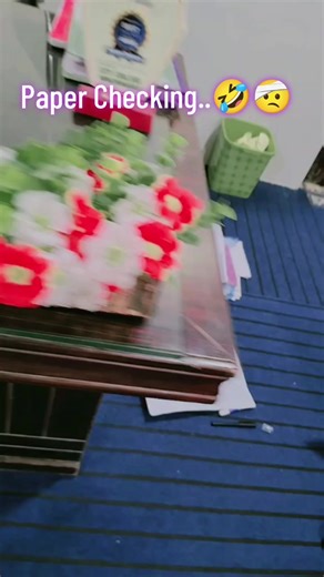 Paper checking.... 🗞️🤕