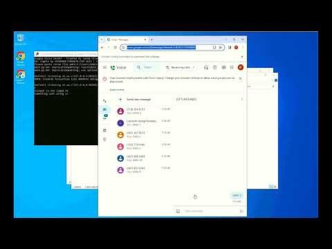 Google Voice Bulk Sender for mass texting in USA 2025 - Working on Windows