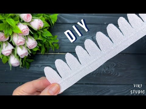 Mini Roses 🌹 Crepe Paper Decoration Ideas Crepe Paper Flowers