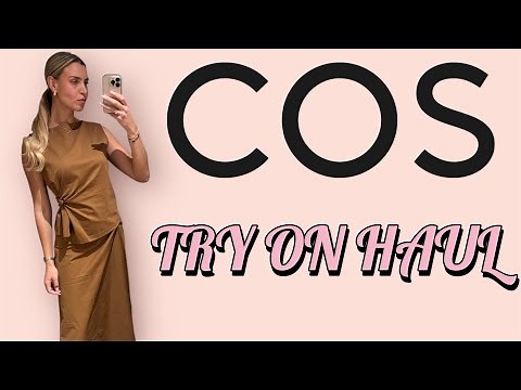 COS Summer Try-On Haul 2025 🌞 | Minimalist Chic + Effortless Outfits