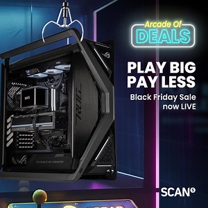 4.2K views | Our Official Black Friday Sale is now LIVE Get the best offers on everything from high-performance PCs and components to the latest peripherals and accessories! Whether you're a gamer, creator or just looking for a gift, we'll have something for you. As a bonus, we're giving you FREE DELIVERY on all orders that are over £50 for the next 24 hours! Grab a deal before they're gone - https://buff.ly/lzegv6g | Scan Computers UK | Facebook