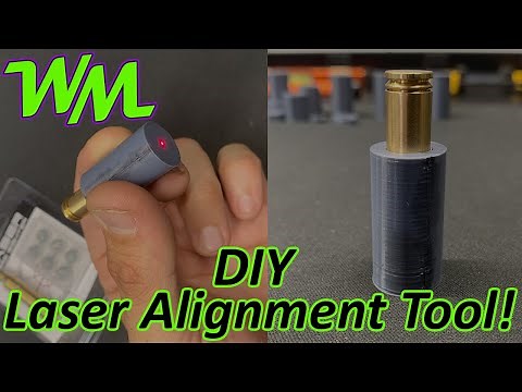 DIY 100w CO2 Laser Reverse Alignment tool: Tips and Tricks