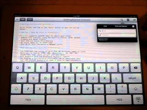 Textastic Code Editor - iPad App Review