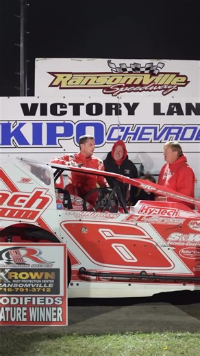 KROWN UNDERCOATING MODIFIEDS FEATURE WINNER AND 2025 TRACK CHAMPION MAT WILLIAMSON | Ransomville Speedway