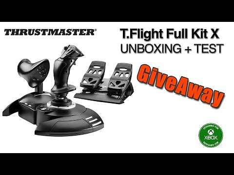 [FR] T.Flight Full Kit X Thrusmaster - Unboxing, Test, configuration - Palonnier réglages FS2020.