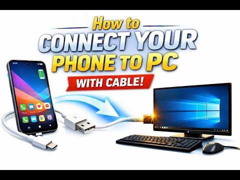 How to Display Your Phone Screen on PC via USB – 100% Working!