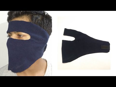 How to make face mask own at home | Full face mask
