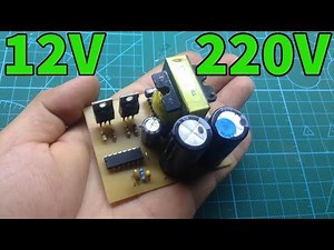 Simple INVERTER 12V to 220V from ATX supply part1