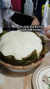 puto plain full recipe | Learn Baking with S&J