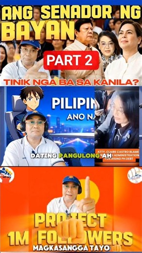 PROJECT 1M: ANG SENADOR NG BAYAN PART 2 - KAYA BA NILA? 👊