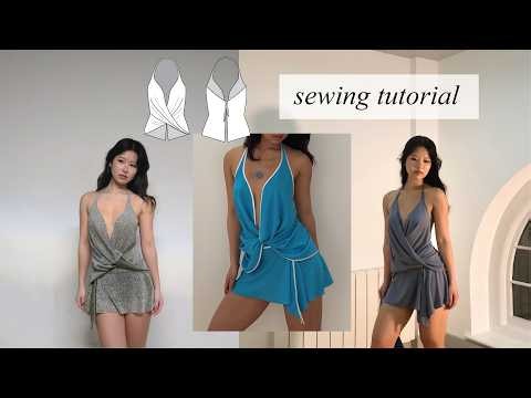 make this fun and flirty top in like 1 hour! [SEWING TUTORIAL]