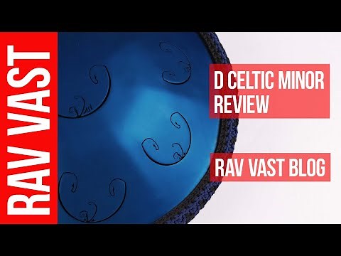Steel Tongue Drum D Celtic Minor | Full Review & Sound Demo | RAV Vast