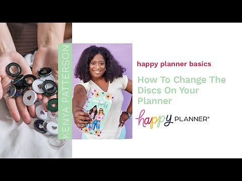 Happy Planner Basics: How To Change Your Discs with the Happy Planner Disc Bound System