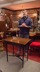 Stephen presents a beautifully detailed Chippendale-style silver table featuring ornate chinoiserie decoration. A fine example of Victorian craftsmanship, this piece was originally used to display silverware in elegant dining rooms. Today, it makes a charming side or lamp table in any traditional interior. | On The Square Emporium