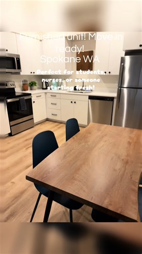 #spokane #spokaneaprtments #furnished #apartmenttour #spokanewashington