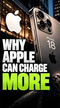 Why Does Apple Charge SO MUCH? The iPhone 18 Secret | AAPL