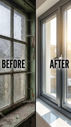 What an Amazing Transformation of Discarded Window in to Modern Window! #