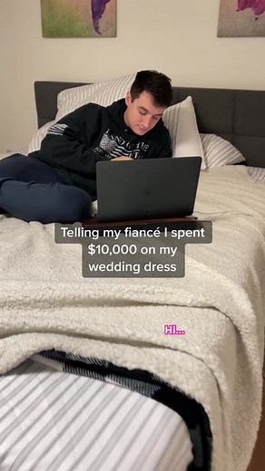 Taco Bell over wedding dresses ✨ #fyp #couples #reaction #foryou #relationships #prank