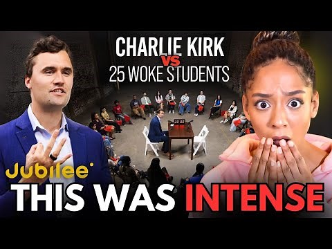 INSANITY: Charlie Kirk Debates 25 Woke College Students