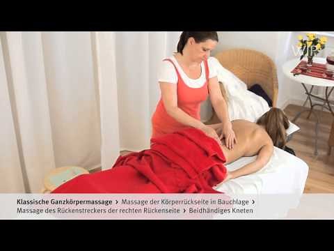 📽 Lehrvideo (DVD): Teaser Klassische Ganzkörpermassage (WIP-Akademie) 👍