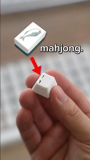 Ceramic keycaps are satisfying