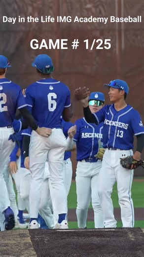 Day in the Life IMG Academy Baseball Gameday #1 of 25 #fyp #imgbaseball #thebullpentraining #dayinthelife