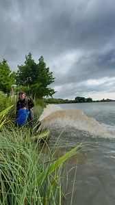 1.4M views · 3.5K reactions |  HOW DO YOU ADD LAKE DYE Just another way that we add our Lake Dye Blue to our fisheries, it disperses the blue dye out perfectly! You can purchase this by emailing us at: rhfisheries@gmail.com #LakeDye #Blue #Fisheries #Fishing #Dye #RHFLakeDye | RH Fisheries | Facebook