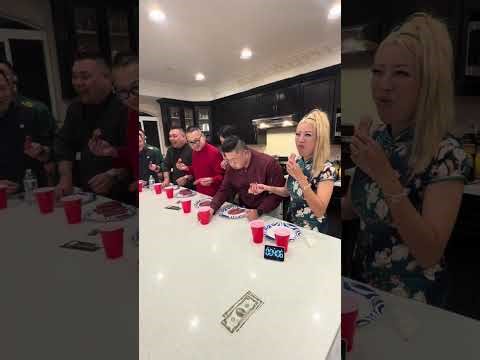 $100 prize sausage eating contest ##rainaiscrazy