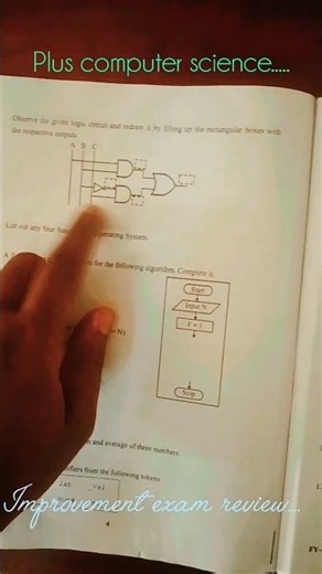plus one computer science improvement exam review ⚡‼️ #plusoneimprovement #plustwo #computerscience