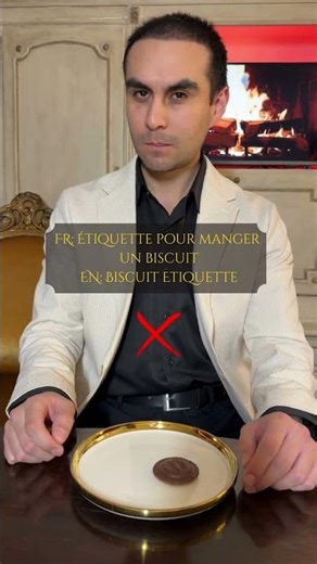 Étiquette pour manger un biscuit // Biscuit Etiquette