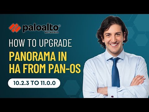 Lecture 8: How to Upgrade Panorama in HA from Pan Os 10.2.3 to 11.0.0 | part 1