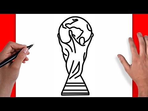 HOW TO DRAW FIFA FOOTBALL WORLD CUP | DRAWING STEP BY STEP