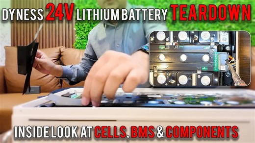 41K views · 576 reactions | Dyness 24V Lithium Battery Teardown  |...