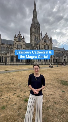 Salisbury Cathedral and the best preserved copy of the Magna Carta!#salisburycathedral #magnacarta