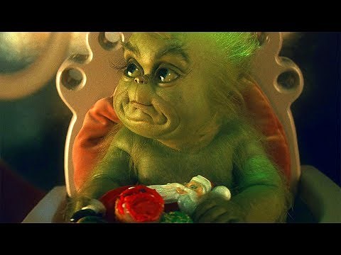 Baby Grinch Scene - How the Grinch Stole Christmas (2000) Movie Clip HD