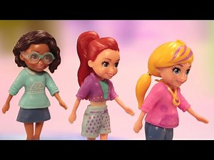 Polly Pocket💜🌈 Compilation 💜🌈Les jouets Polly Pocket 💜🌈 Vidéos pour enfants