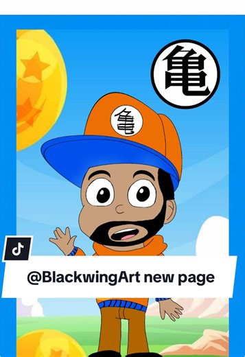 Please if your were an old follower of his @BlackwingArt is his new page #blackwingart #dragonballnerd