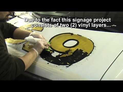 GraphXOff™ Vinyl, Adhesive and Paint Remover - How-To Remove Vinyl Signage - Two Layers